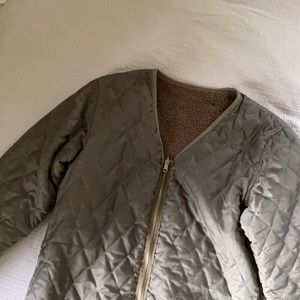 Army Liner Style Jacket with Fleece